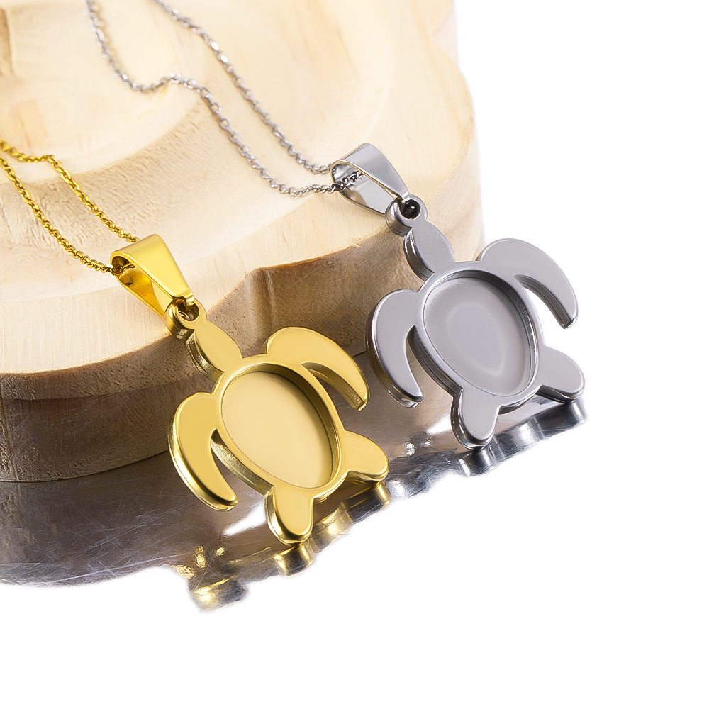 قاعدة تعليق بيضاوية من الفولاذ - مراجعة Bezels Set Pendant وسعره